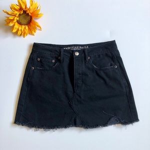 Mini Jean Skirt